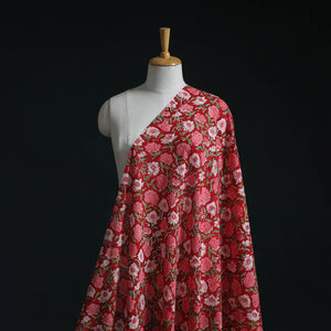 Pure mul cotton hand sanganeri fabric 12 - handcrafted