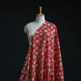 Pure mul cotton hand sanganeri fabric 12 - handcrafted