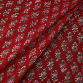 Pure mul cotton hand sanganeri fabric 16 - handcrafted