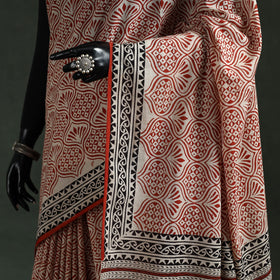 Pure mul cotton natural dyed hand block dabu bagru print