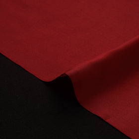 Red - pure silk plain fabric 13 - handcrafted