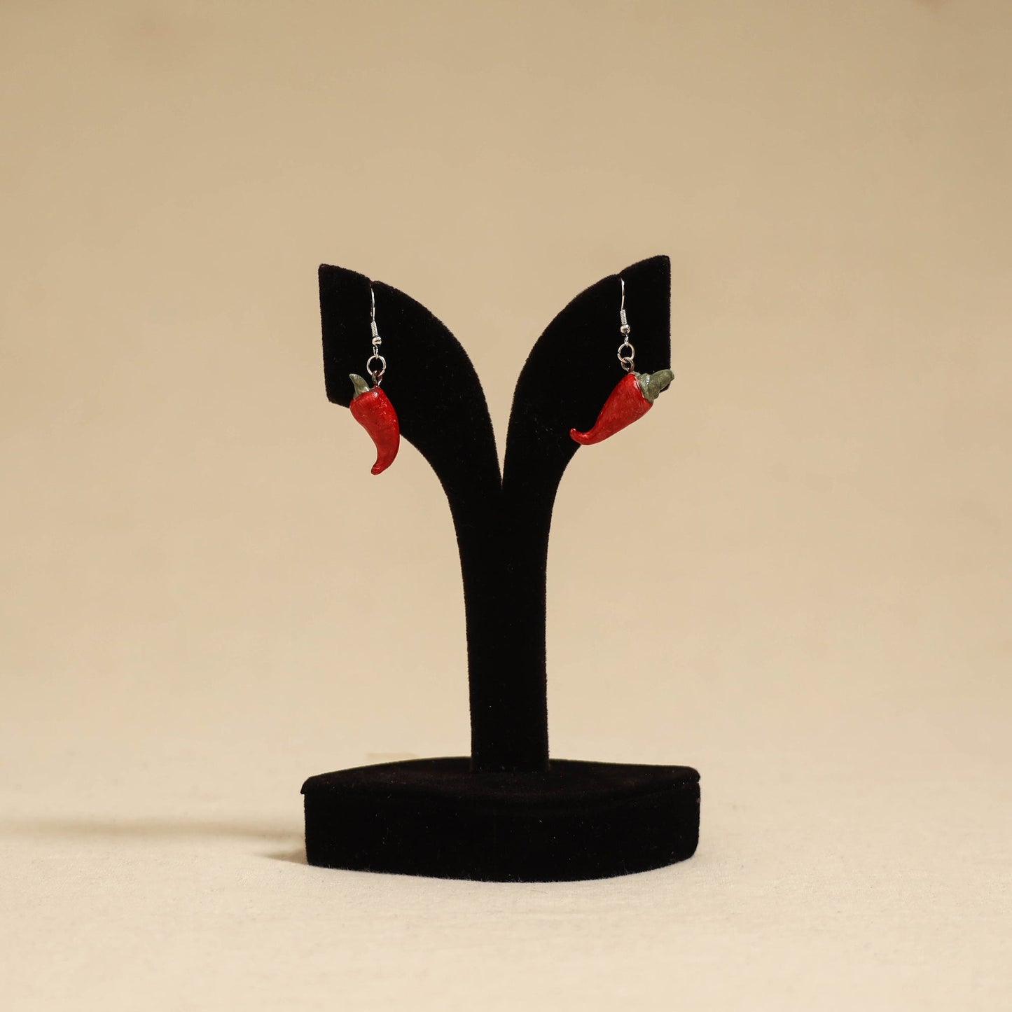 Quirklets handpainted clay earrings 53 - handcrafted