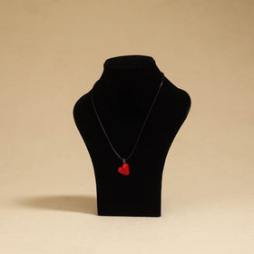 Quirklets handpainted clay pendant necklace 32 - handcrafted