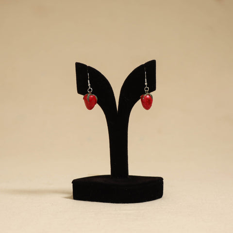 Quirklets handpainted clay earrings 67 - handcrafted