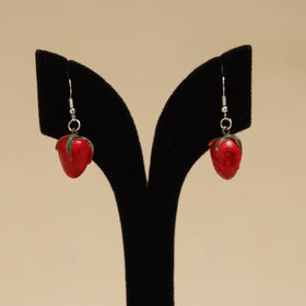 Quirklets handpainted clay earrings 67 - handcrafted