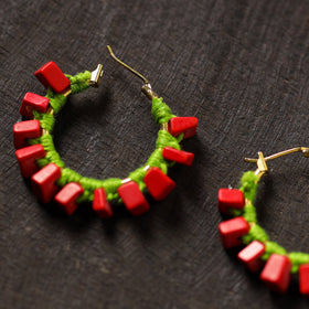  Radhika Handmade Thread & Stone Work Earrings 15 