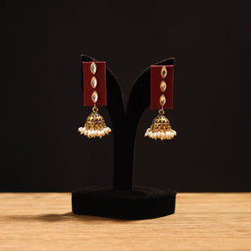 Ragini Stone Work Fabart GS Jhumka Earrings