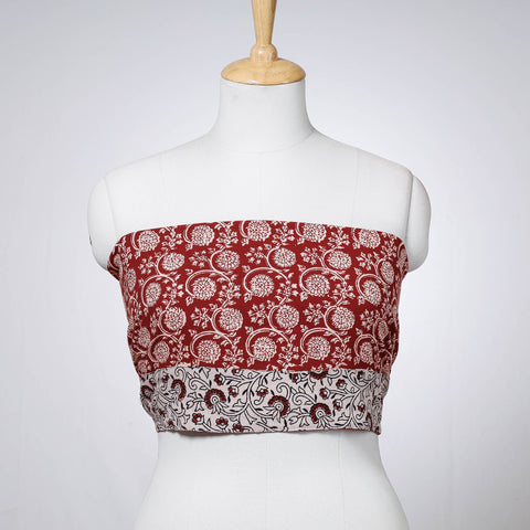 Block Printed Blouse Piece
