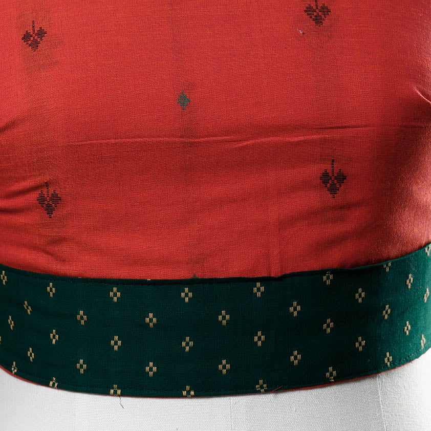Buy Rangoli Jacquard Cotton Blouse Material Online at iTokri.com