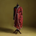 Ranihati chapa work chanderi silk hand embroidery dupatta