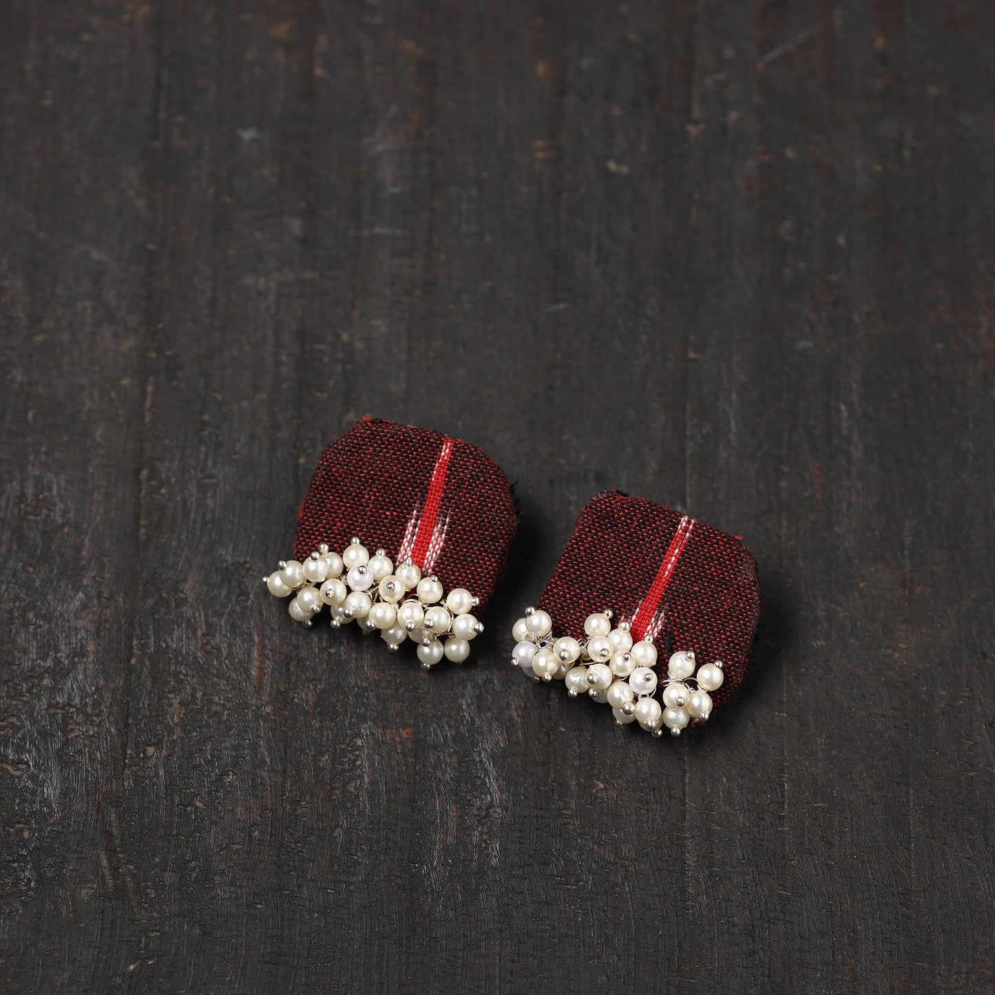 Buy Rumi Fabart Handmade Pearl Earrings