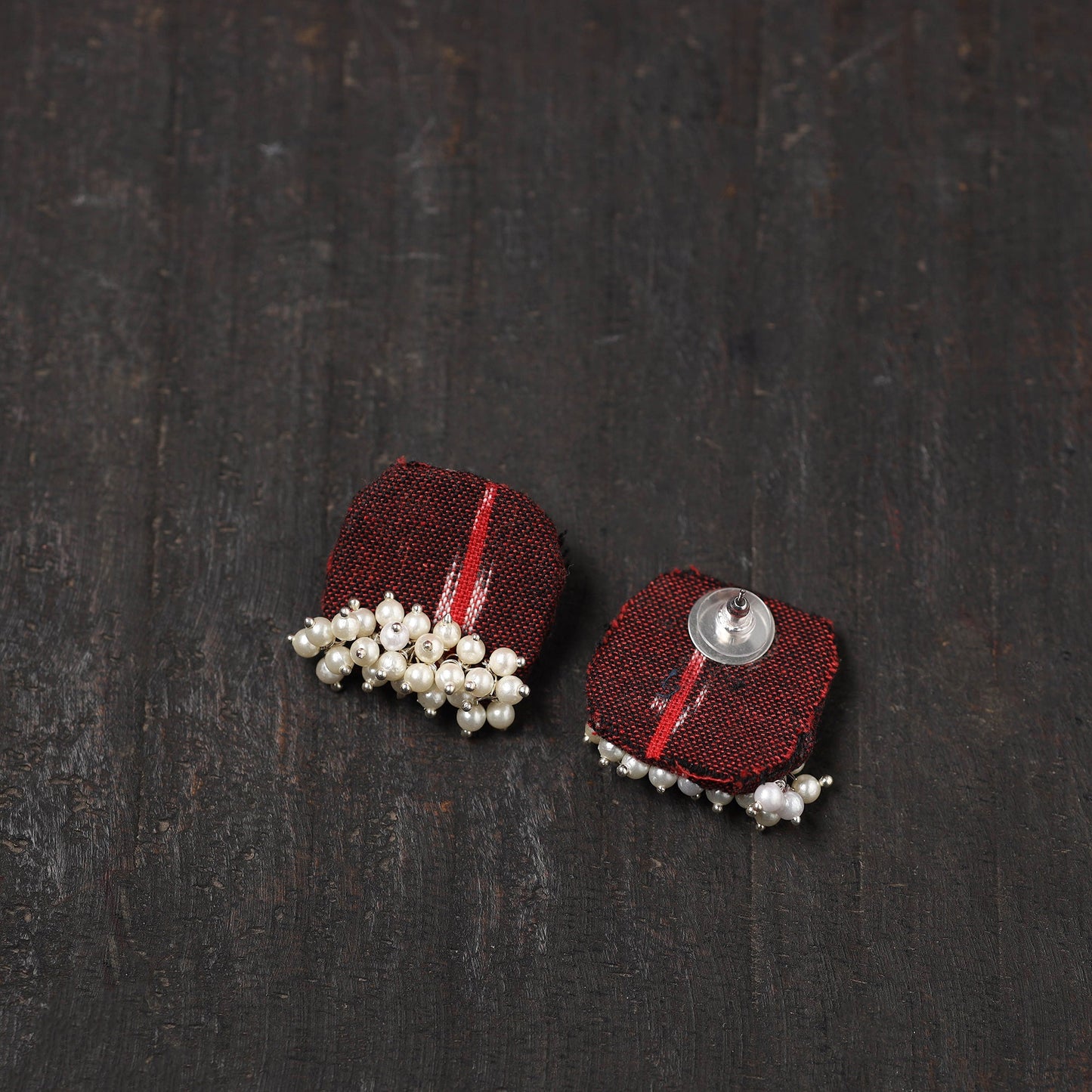 Buy Rumi Fabart Handmade Pearl Earrings