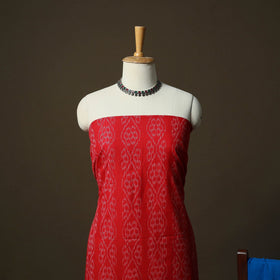 Sambalpuri ikat cotton 3pc unstitched dress material suit