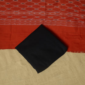 Sambalpuri ikat handloom cotton 3pc unstitched dress