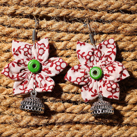 Sana Handcrafted GS Fabart Phool Kali Earrings