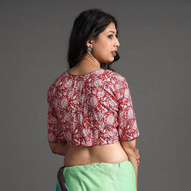 Sanganeri Stitched Blouse
