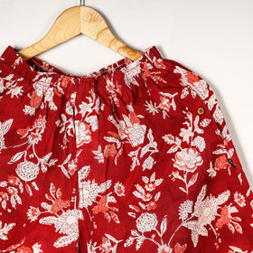  Sanganeri Block Printed Cotton Unisex Boxer/Shorts 