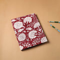 Sanganeri Fabric Cover Handmade Paper Notebook