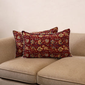 Sanganeri hand pillow covers (set of 2) 39 - handcrafted