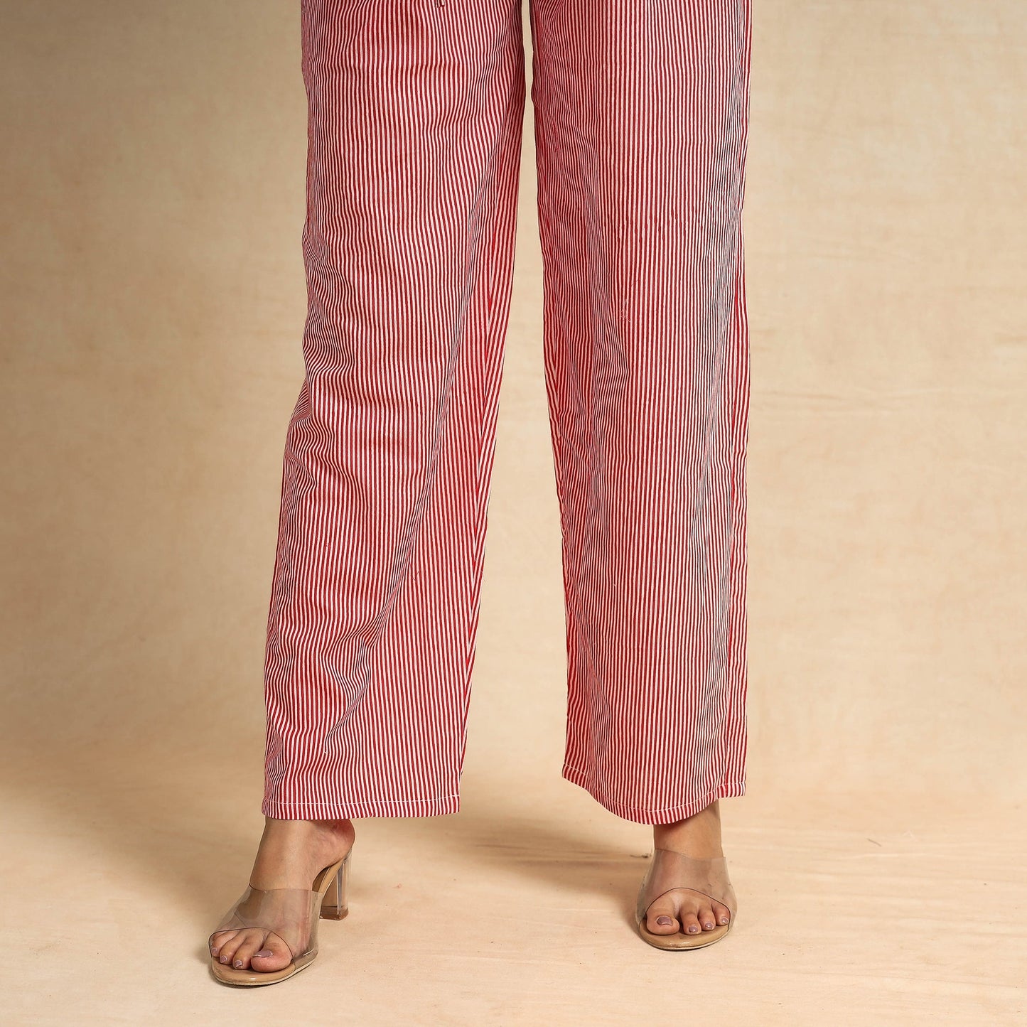 Buy Sanganeri Block Printed Cotton Kaftan & Pyjama Night Suit Set Online at iTokri.com