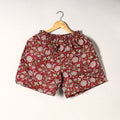  Sanganeri Block Printed Cotton Unisex Boxer/Shorts 
