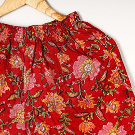 Buy Sanganeri Block Printed Cotton Unisex Boxer/Shorts Online at iTokri.com