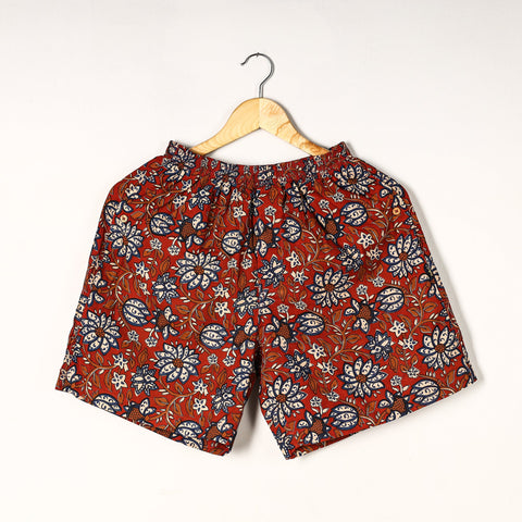  Sanganeri Block Printed Cotton Unisex Boxer/Shorts 