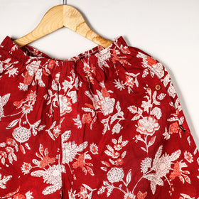  Sanganeri Block Printed Cotton Unisex Boxer/Shorts 