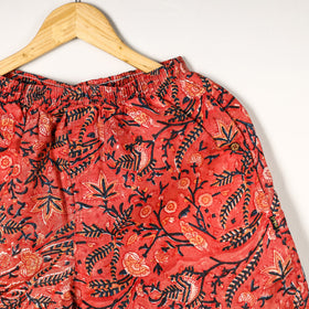  Sanganeri Block Printed Cotton Unisex Boxer/Shorts 