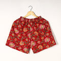 Buy Sanganeri Block Printed Cotton Unisex Boxer/Shorts Online at iTokri.com