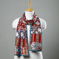 Buy Sanganeri Block Printed Patchwork Cotton Stole Online at iTokri.com