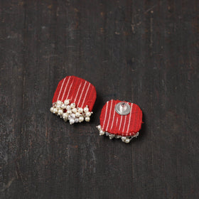 Buy Inaya Fabart Handmade Pearl Earrings