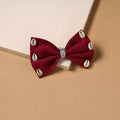 Shell work women’s bow hair clip 65 - handcrafted