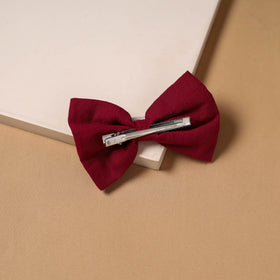 Shell work women’s bow hair clip 66 - handcrafted