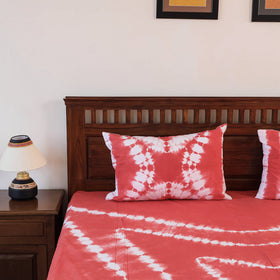 Buy Tie & Dye Cotton Double Shibori Bed Sheet Set