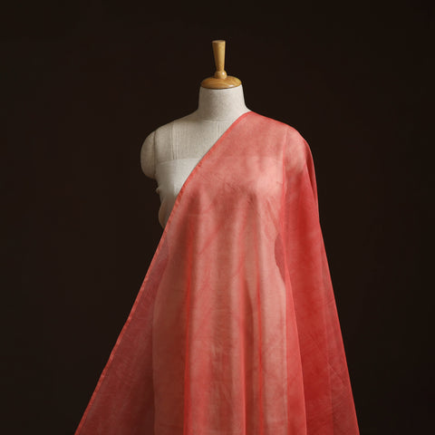 Shibori tie-dye kota doria cotton fabric 11 - handcrafted