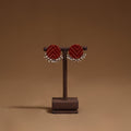 Shifa ghungroo work fabart handmade earrings - handcrafted
