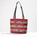 Buy Shoulder Bag - Handpainted Kalamkari Natural Dyed Cotton Online at iTokri.com