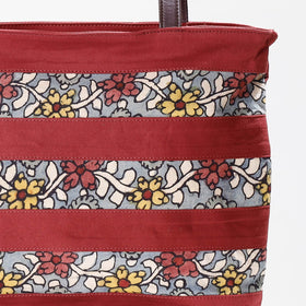  Shoulder Bag - Handpainted Kalamkari Natural Dyed Cotton 