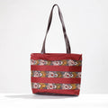  Shoulder Bag - Handpainted Kalamkari Natural Dyed Cotton Online at iTokri.com