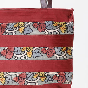Buy Shoulder Bag - Handpainted Kalamkari Natural Dyed Cotton Online at iTokri.com