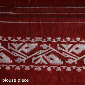 Silk cotton dhakai jamdani saree 05 - handcrafted