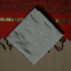 Handloom silk cotton pochampally ikat 3pc unstitched dress