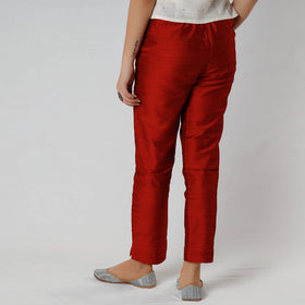 Buy Silk Tapered Casual Pant for Women Online at iTokri.com