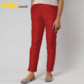 Buy Silk Tapered Casual Pant for Women Online at iTokri.com
