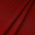 Red - slub silk plain fabric 09 - handcrafted
