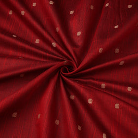 Spun dupion viscose silk buti fabric 07 - handcrafted