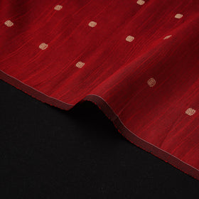 Spun dupion viscose silk buti fabric 07 - handcrafted