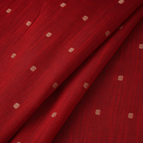 Spun dupion viscose silk buti fabric 07 - handcrafted