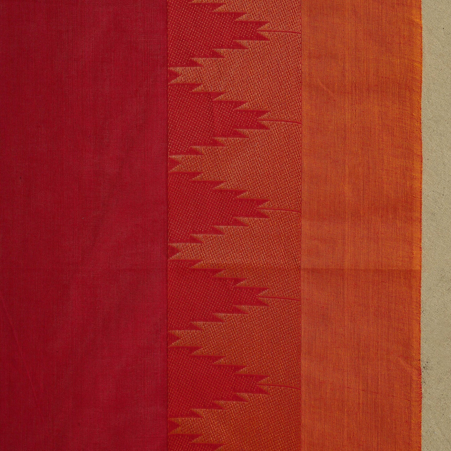 Thread buti cotton kanchipuram saree with border 33